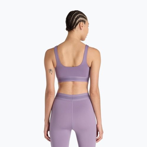 Biustonosz treningowy New Balance AC Train candied violet