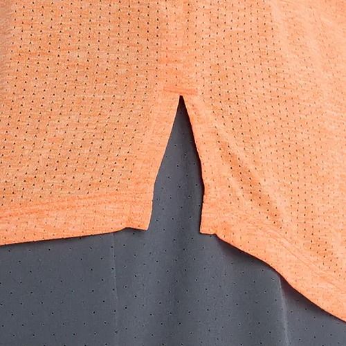 Koszulka damska New Balance Athletics tangerine heat
