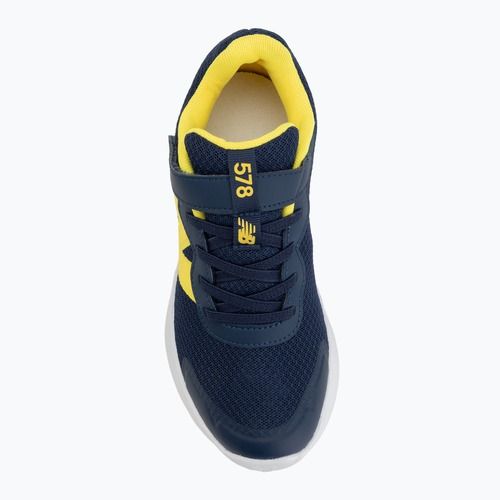 Buty dziecięce New Balance 578's V1 team navy/punch yellow