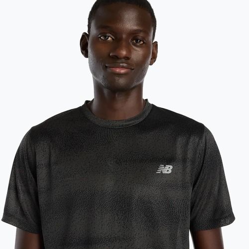 Koszulka męska New Balance Athletics Printed black/grey