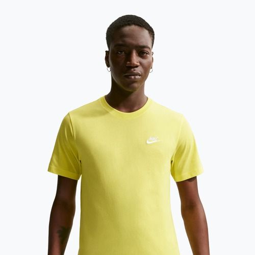 Koszulka męska Nike Sportswear Club sonic yellow