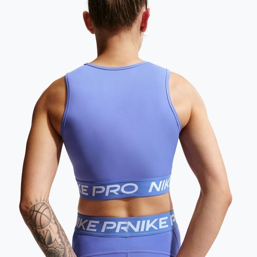 Koszulka treningowa damska Nike Pro Dri-Fit sapphire/white