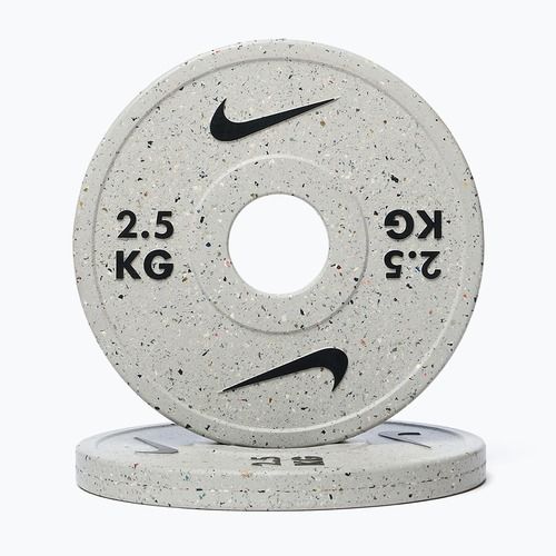 Obciążenie Nike Strength Grind Change Plates 2 x 2,5 kg wolf grey