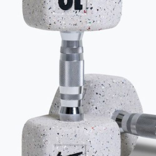 Hantle Nike Strength Grind Hex Dumbbell 2 x 10 kg wolf grey