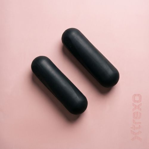 Zestaw hantli XTREXO SCULPT 2 x 2 kg czarny