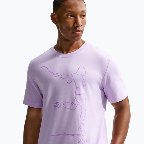 Koszulka tenisowa męska Nike Court Dri-Fit violet mist