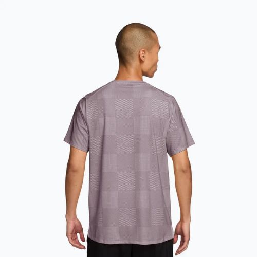 Koszulka tenisowa męska Nike Court Dri-Fit Advantage Print light violet ore/black
