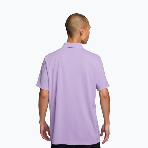 Koszulka tenisowa męska Nike Court Dri-Fit Polo Solid violet mist/black