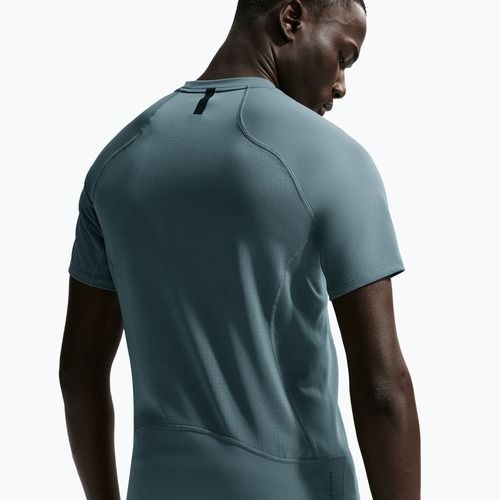 Koszulka treningowa męska Nike Pro Training Dri-Fit mineral slate/green strike