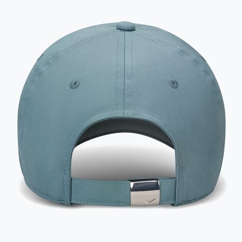 Czapka z daszkiem Nike Dri-Fit Club Unstructured Metal Swoosh Mineral slate/metallic silver