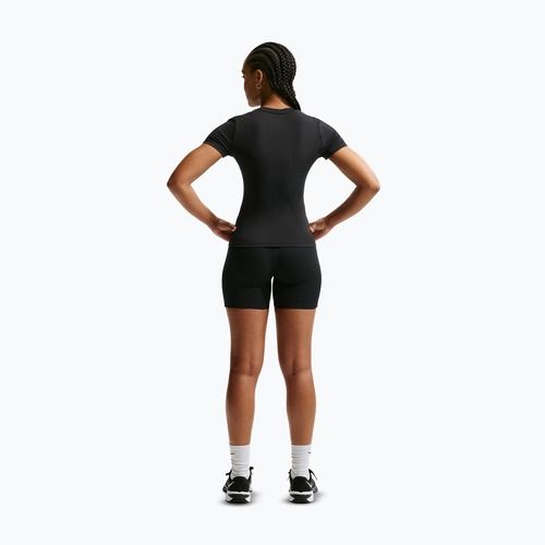 Koszulka treningowa damska Nike One Fitted black/white