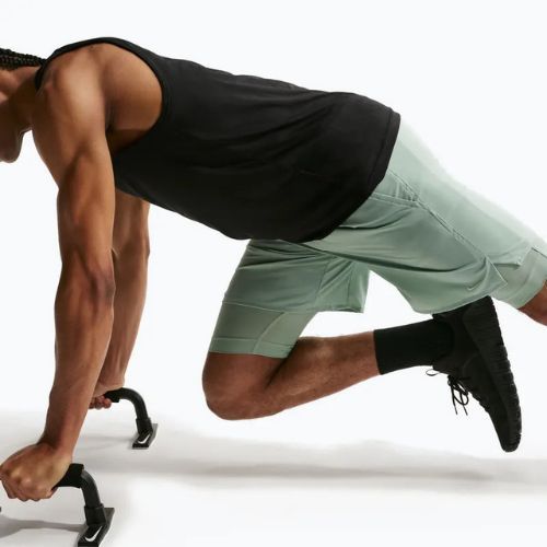 Spodenki męskie Nike Unlimited 2in1 Dri-Fit 7" steam/steam/black/steam