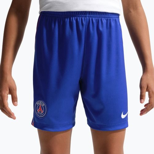 Spodenki piłkarskie dziecięce Nike Paris Saint-Germain Dri-Fit Stadium old royal/white
