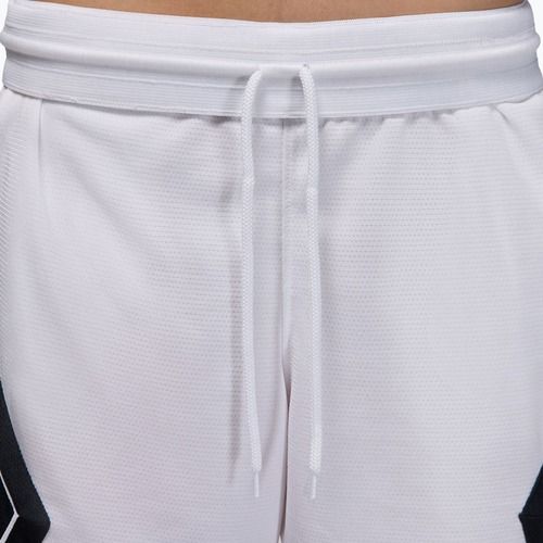Spodenki koszykarskie damskie Jordan Sport Diamond 4" white/black/black/white