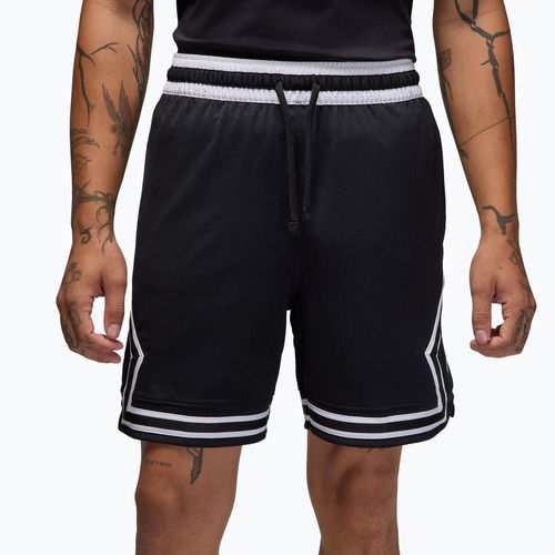 Spodenki koszykarskie męskie Jordan Mesh Diamond 4" black/white/white