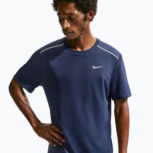Koszulka do biegania męska Nike Miler Dri-Fit UV midnight navy
