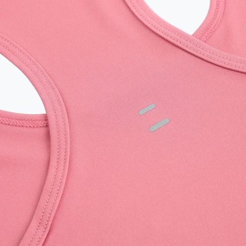 Koszulka do biegania damska Nike Swoosh Run Dri-Fit peony/photon dust/white