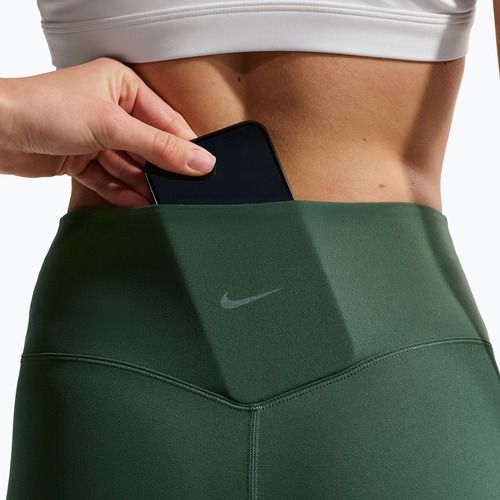 Spodenki damskie Nike Zenvy High Waisted Biker 5" fir/white
