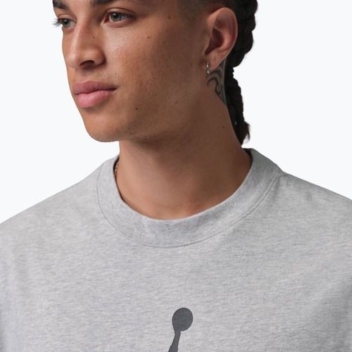 Koszulka męska Jordan grey heather/black