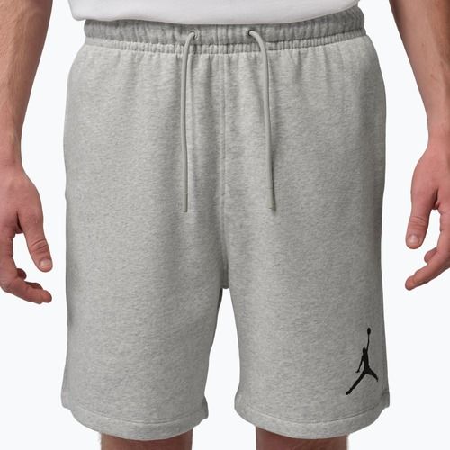 Spodenki męskie Jordan Fleece grey heather/black