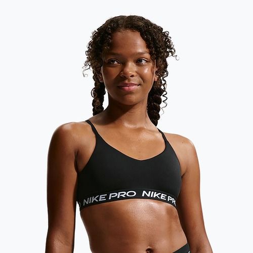 Biustonosz treningowy dziecięcy Nike Pro Indy black