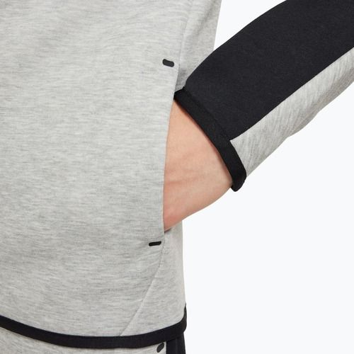 Bluza dziecięca Nike Sportswear Tech Fleece Full Zip dark grey heather/black/black/black