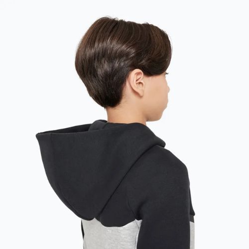 Bluza dziecięca Nike Sportswear Tech Fleece Full Zip dark grey heather/black/black/black
