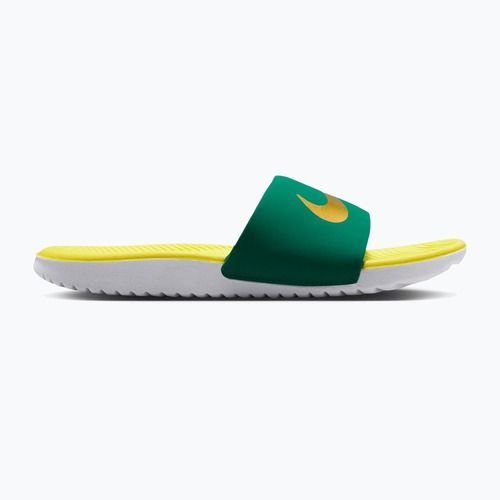 Klapki Nike Kawa malachite/sonic yellow/metallic gold