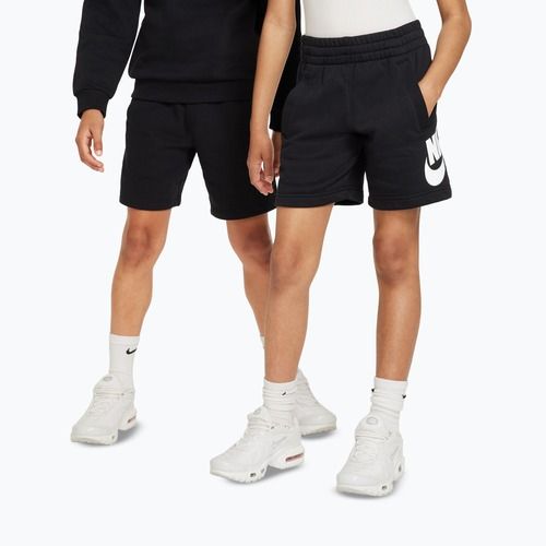 Spodenki dziecięce Nike Sportswear Club Fleece black/white