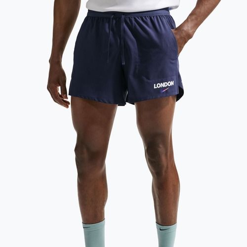 Spodenki do biegania męskie Nike Stride Dri-Fit Brief Lined 5" midnight navy