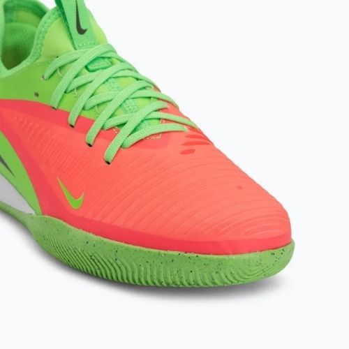 Buty piłkarskie dziecięce Nike Jr. Phantom 6 Academy Erling Haaland IC hot punch/green strike/black