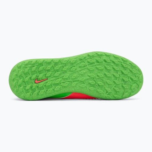 Buty piłkarskie dziecięce Nike Jr. Phantom 6 Club Erling Haaland TF hot punch/green strike/black
