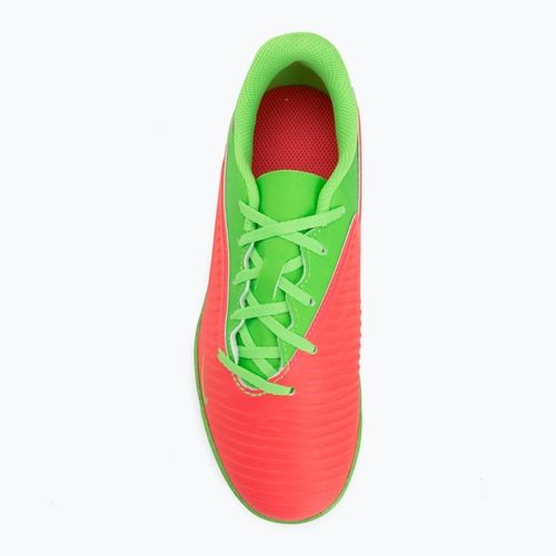 Buty piłkarskie dziecięce Nike Jr. Phantom 6 Club Erling Haaland TF hot punch/green strike/black