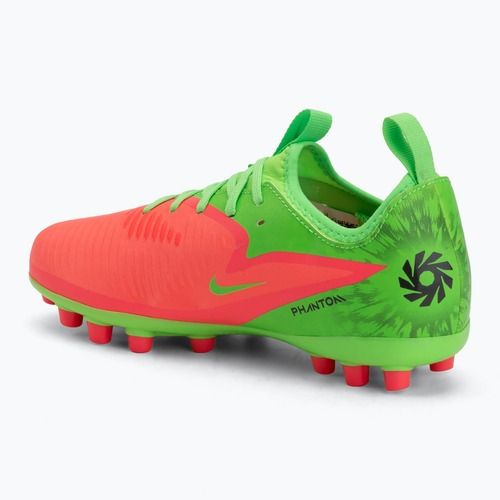 Buty piłkarskie dziecięce Nike Jr. Phantom 6 Academy Erling Haaland AG hot punch/green strike/black