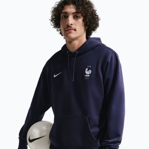 Bluza męska Nike FFF Club French Terry blackened/white
