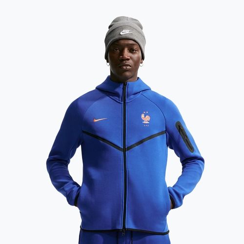 Bluza męska Nike FFF Tech Fleece Windrunner Full Zip game royal/metallic copper