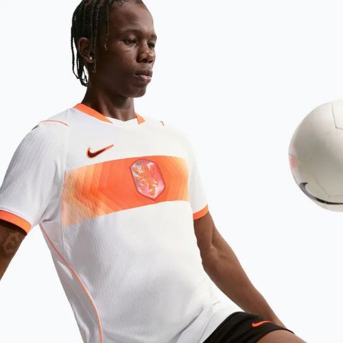 Koszulka piłkarska męska Nike Netherlands 2026/27 Match Away white/hyper crimson/black