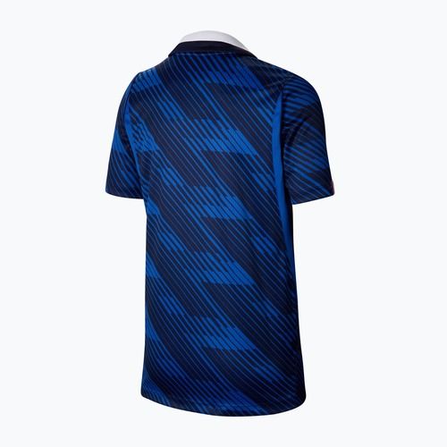Koszulka piłkarska dziecięca Nike FFF 2026 Stadium Home game royal/metallic copper