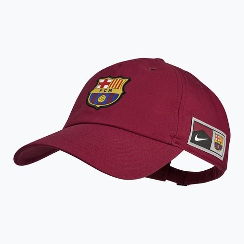 Czapka z daszkiem Nike FC Barcelona Club Poly team red