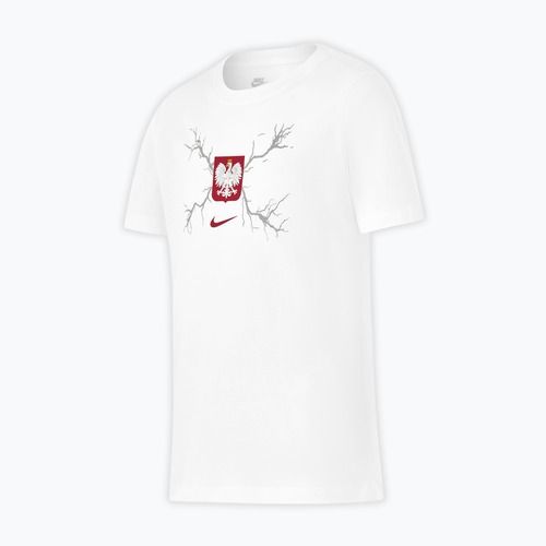 Koszulka piłkarska dziecięca Nike Graphic Poland white