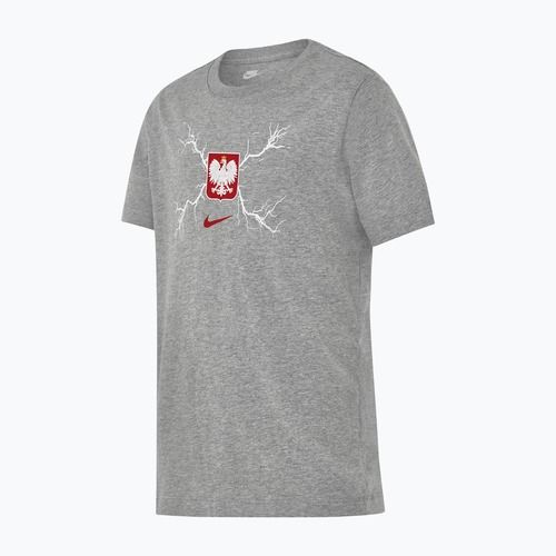 Koszulka piłkarska dziecięca Nike Graphic Poland dark grey heather