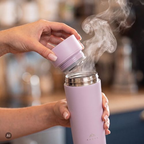 Kubek termiczny KADVA 360 ClickDrink 500 ml różowy