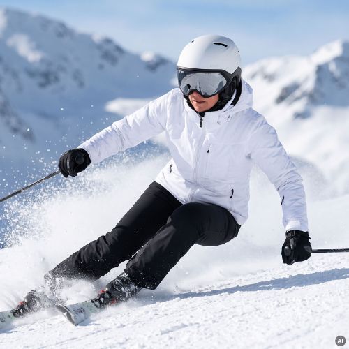 Kask narciarski ATTABO Avens 3.0 Visor ERT biały