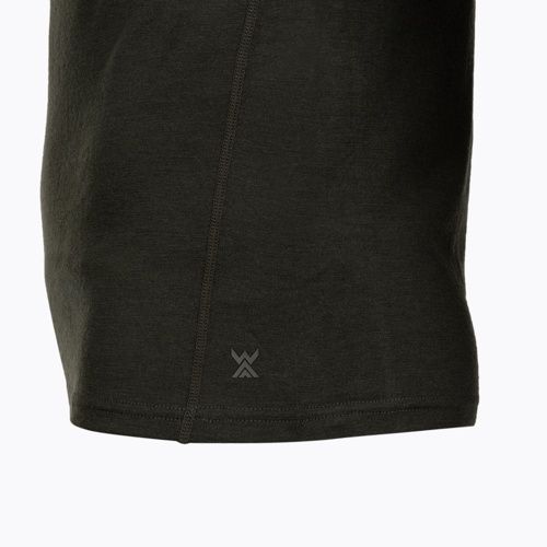 Koszulka termoaktywna męska WOOLCANO Merino 100% TEE0546 zielony