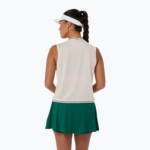 Koszulka tenisowa damska ASICS Game Sleeveless Top W soft oat