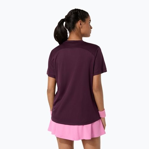 Koszulka tenisowa damska ASICS Court Top W dark aubergine