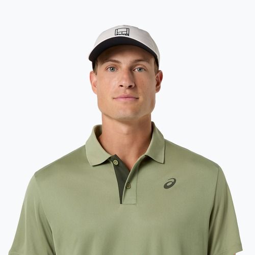 Koszulka polo męska ASICS Court Polo khaki green