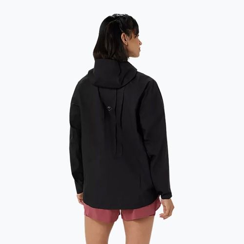 Kurtka do biegania damska ASICS Fujitrail Elite Waterproof Jacket performance black