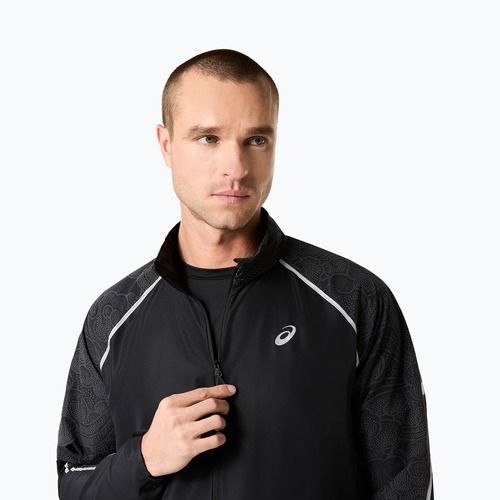 Kurtka do biegania męska ASICS Road Lite-Show Jacket performance black