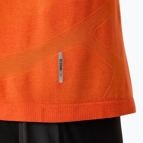 Koszulka do biegania męska ASICS Road Seamless energy orange